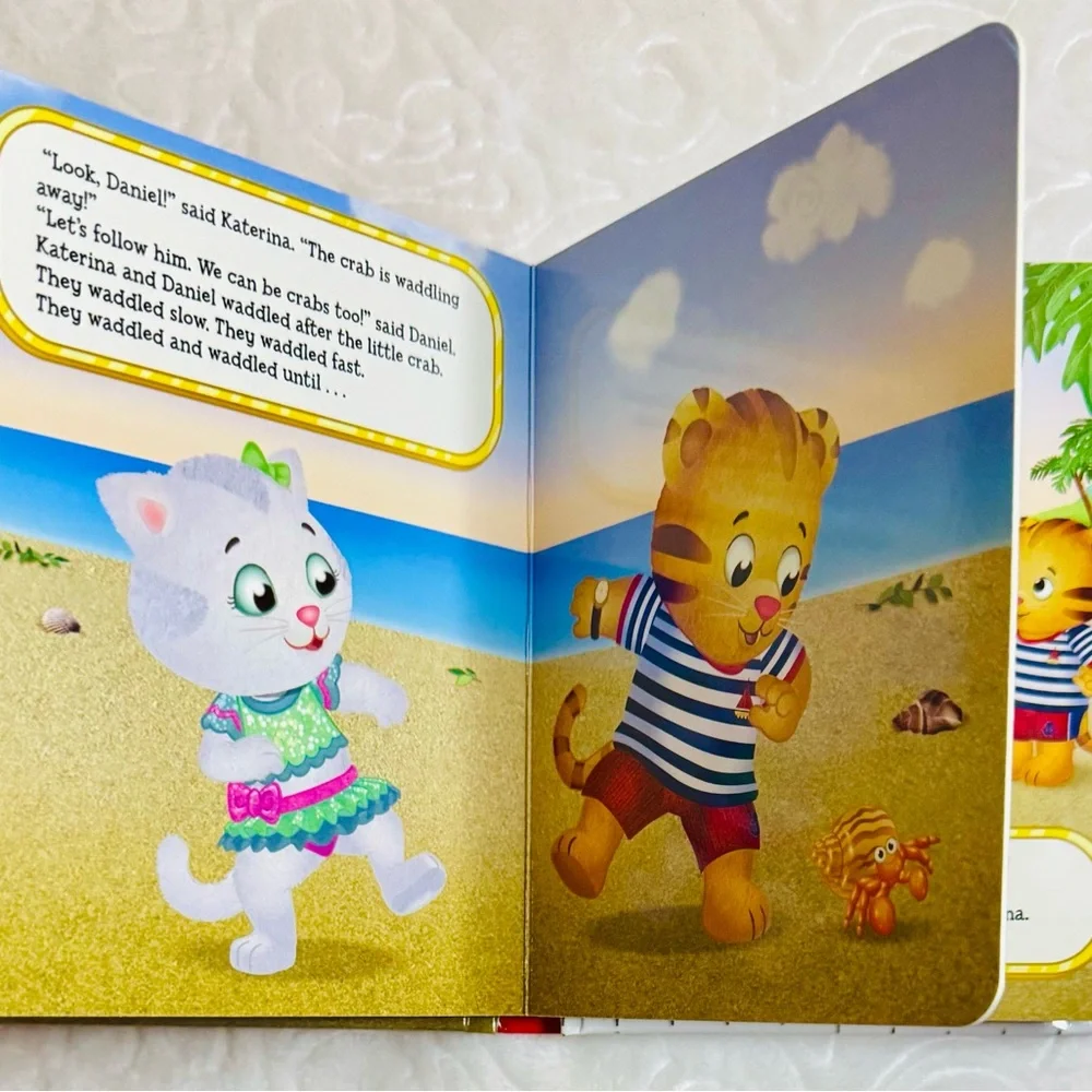 Daniel's Day at the Beach Book by Daniel Tiger’s Neighborhood (New with tags on)